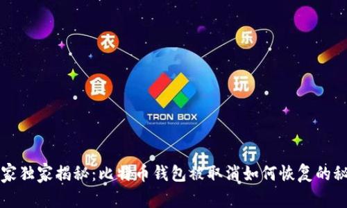 专家独家揭秘：比特币钱包被取消如何恢复的秘诀