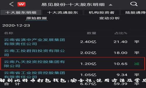 全面解析比特币打包钱包：安全性、使用方法及常见问题
