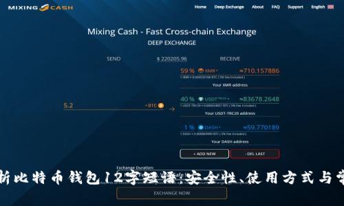 全面解析比特币钱包12字短语：安全性、使用方式与常见问题